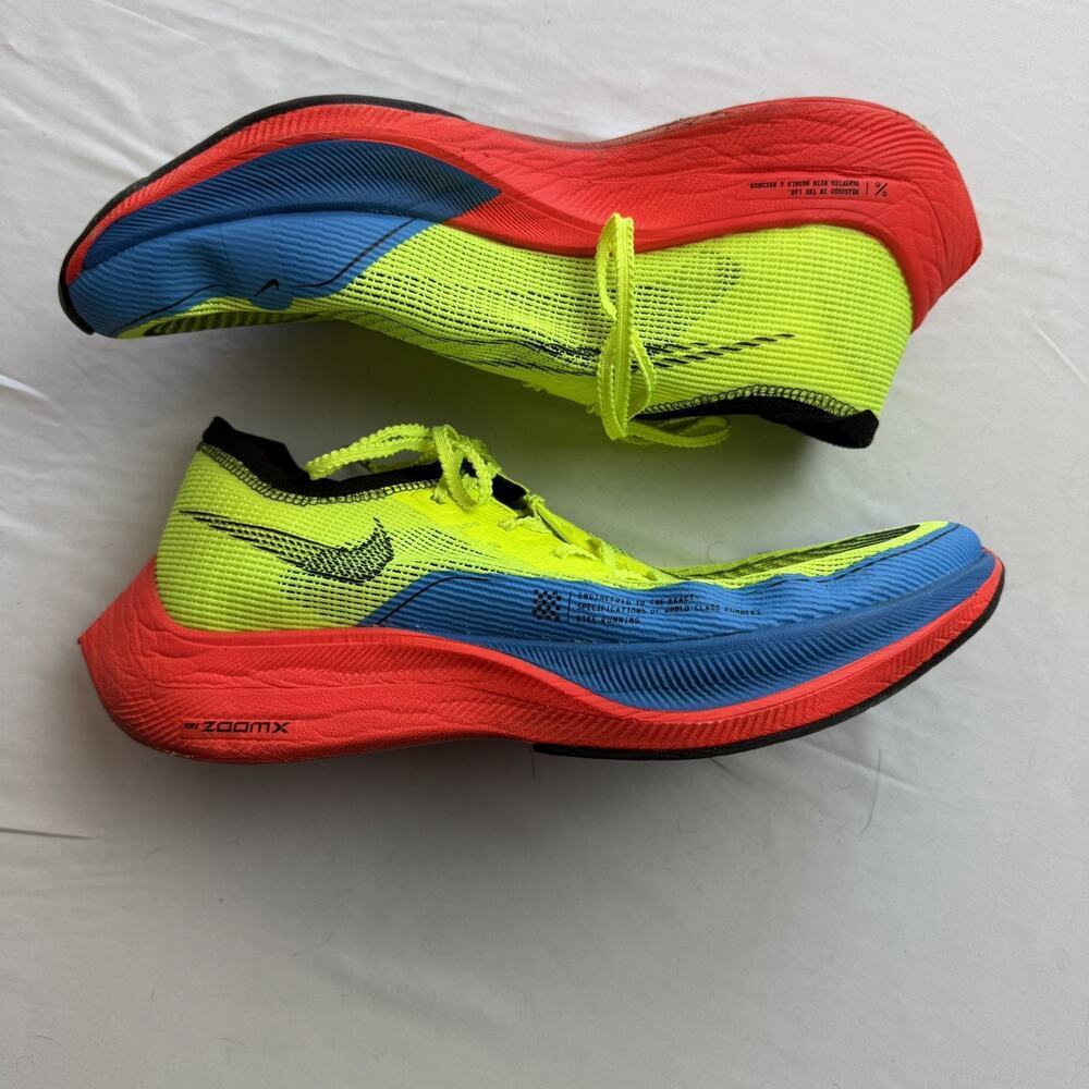 Nike Zoomx Vaporfly Next% Steve Prefontaine Volt Mens 9 used